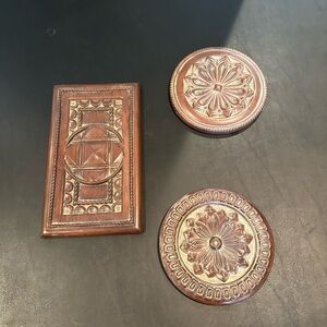 Southern Living At Home Decorative Ceramic Plaques - Brown